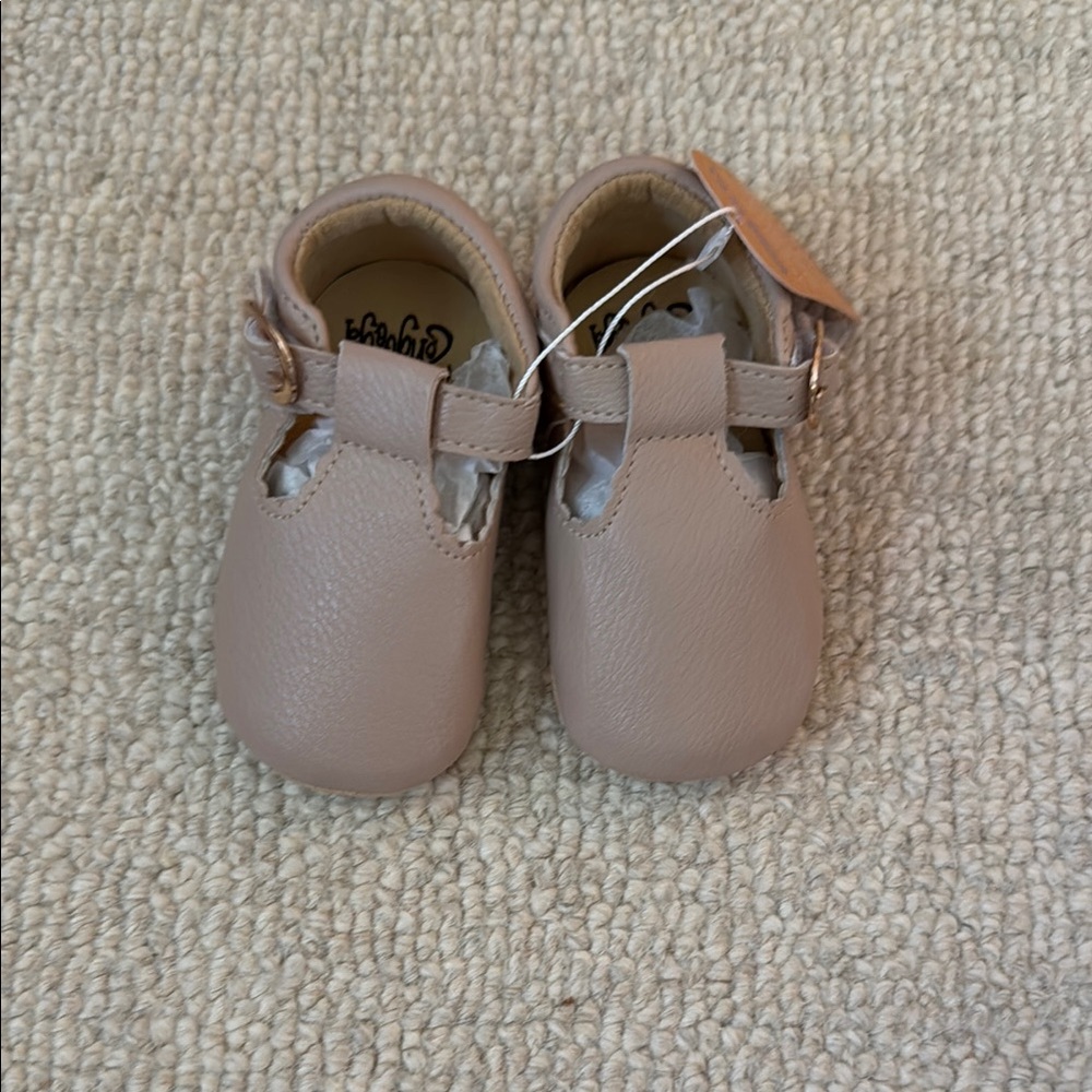 Stylish Tan Kids Shoes